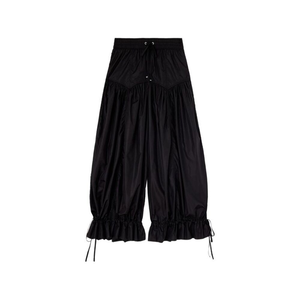 Ganni Black Trousers - Cropped Trousers Women